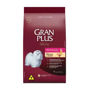 Ração GranPlus Menu Mini Adulto