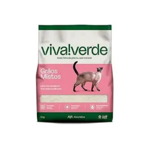 Areia Higiênica Biodegradável para Gatos Viva Verde