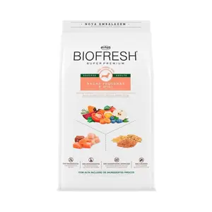 Biofresh Super Premium para cachorro adulto mini e pequeno