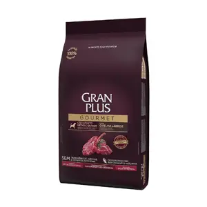 Granplus Ração Gourmet para cães adultos de médio e grande porte